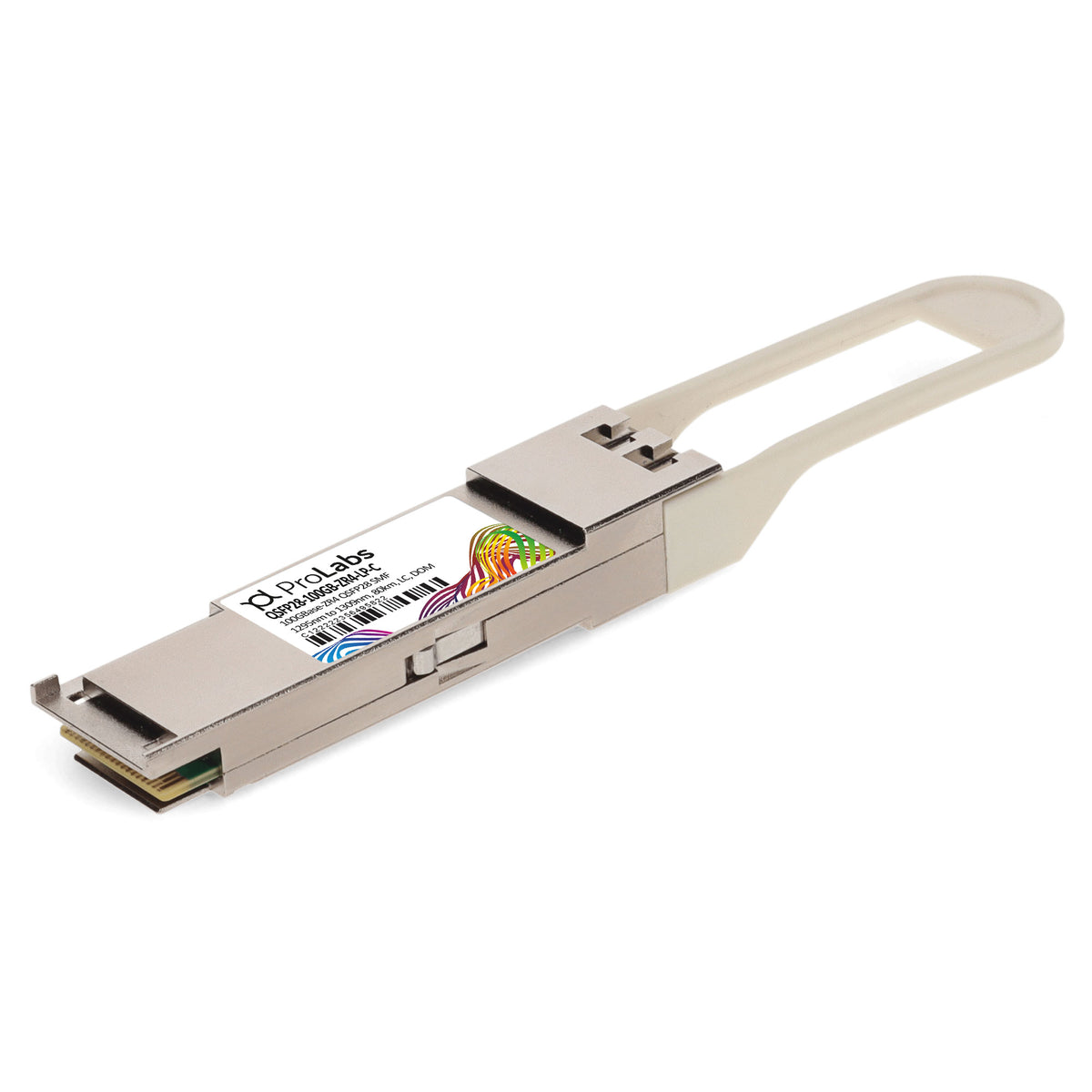 Prolabs MSA and TAA 100GBase-ZR4 QSFP28 Transceiver Low Power (SMF, 1295nm to 1309nm, 80km, LC, DOM)