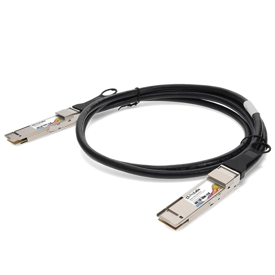Prolabs MSA and TAA Compliant 200GBase-CU QSFP-DD to QSFP-DD Direct Attach Cable (Passive Twinax, 2.5m)