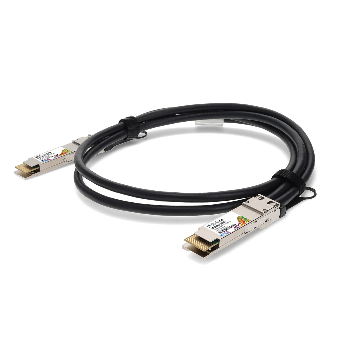 Prolabs MSA and TAA Compliant 400GBase-CU QSFP-DD to QSFP-DD Direct Attach Cable (Passive Twinax, 1m)