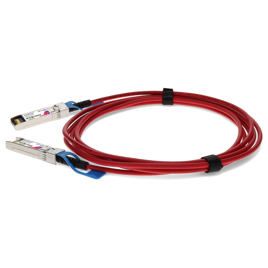 Prolabs MSA and TAA Compliant 10GBase-CU SFP+ Red Direct Attach Cable (Passive Twinax, 1.5m)