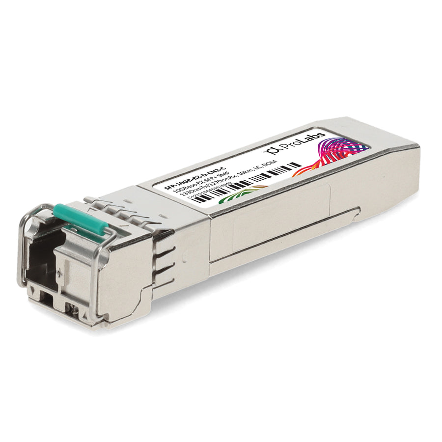 Prolabs Ciena Compatible TAA 10GBase-BX SFP+ Transceiver (SMF, 1330nmTx/1270nmRx, 10km, LC, DOM)