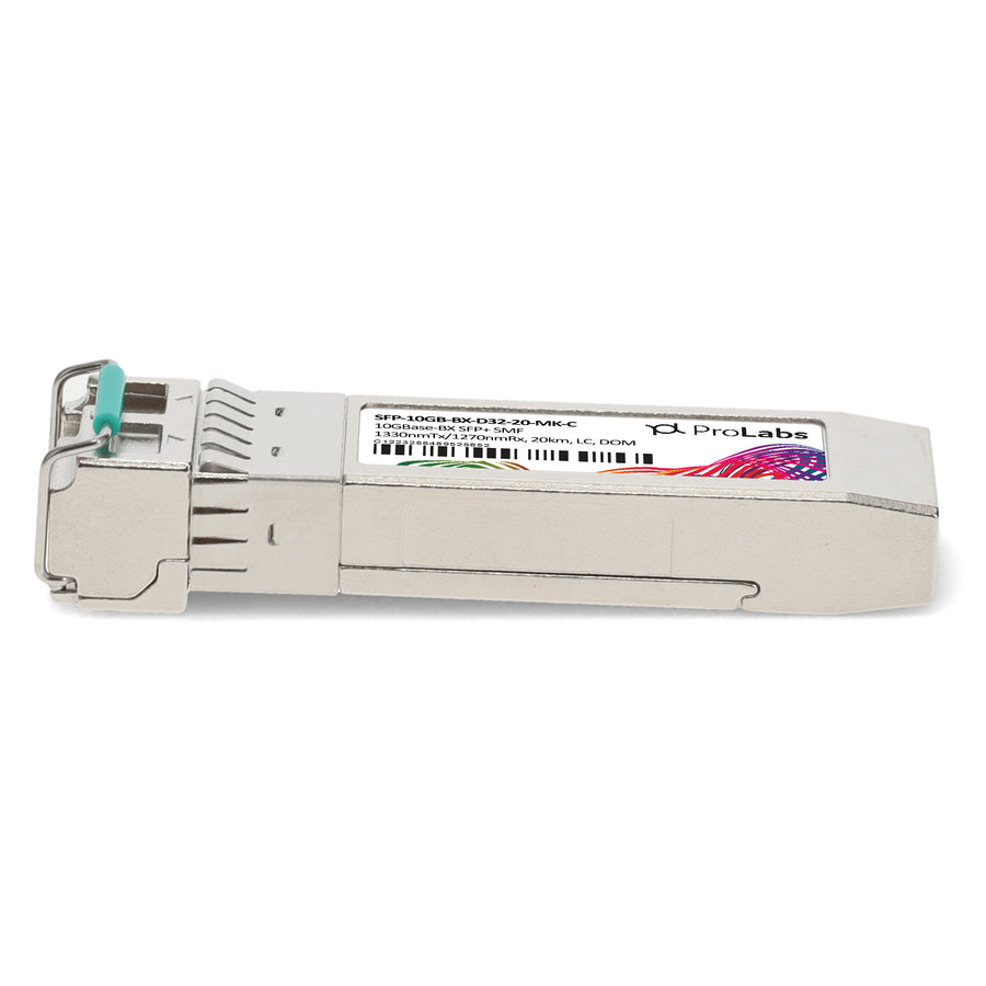 Prolabs Mikrotik Compatible TAA 10GBase-BX SFP+ Transceiver (SMF, 1330nmTx/1270nmRx, 20km, LC, DOM)