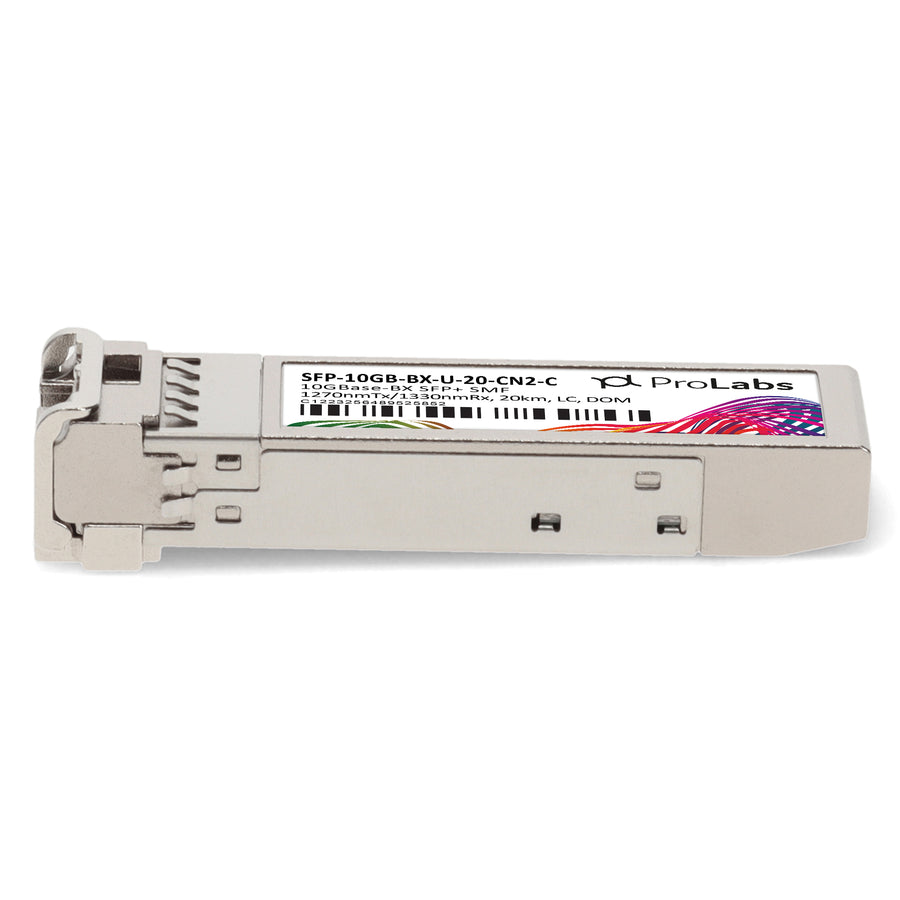 Prolabs Ciena Compatible TAA 10GBase-BX SFP+ Transceiver (SMF, 1270nmTx/1330nmRx, 20km, LC, DOM)