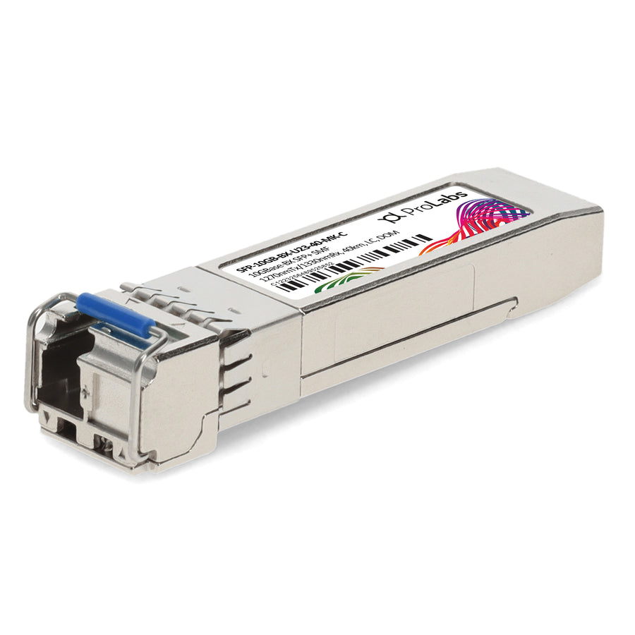 Prolabs Mikrotik Compatible TAA 10GBase-BX SFP+ Transceiver (SMF, 1270nmTx/1330nmRx, 40km, LC, DOM)