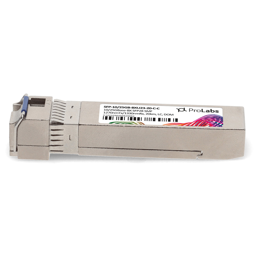 Prolabs Cisco Compatible TAA 10/25GBase-BX SFP28 Transceiver (SMF, 1270nmTx/1330nmRx, 20km, LC, DOM)