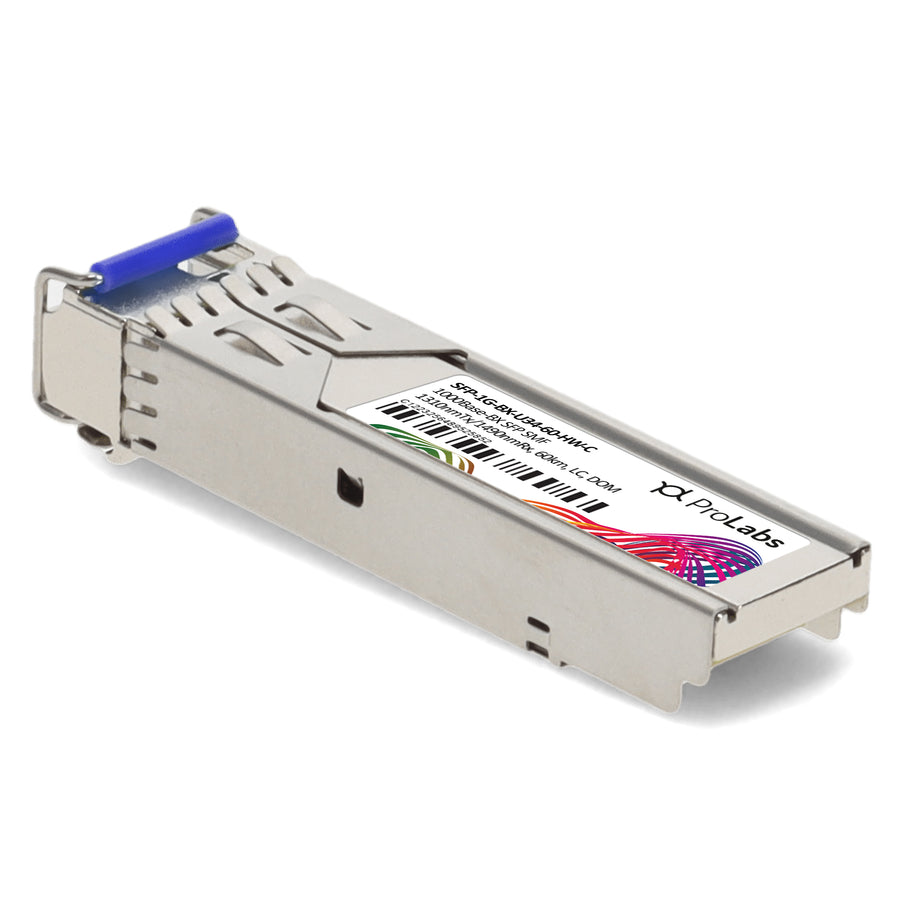 Prolabs Huawei Compatible TAA 1000Base-BX SFP Transceiver (SMF, 1310nmTx/1490nmRx, 60km, LC, DOM)