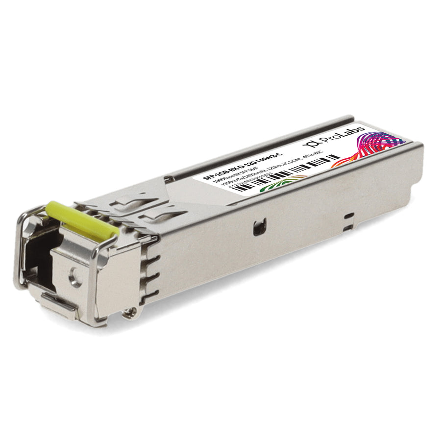 Prolabs Huawei Compatible TAA 1000Base-BX SFP Transceiver (SMF, 1550nmTX/1490nmRX, 120km, LC, DOM, -40 to 85C)