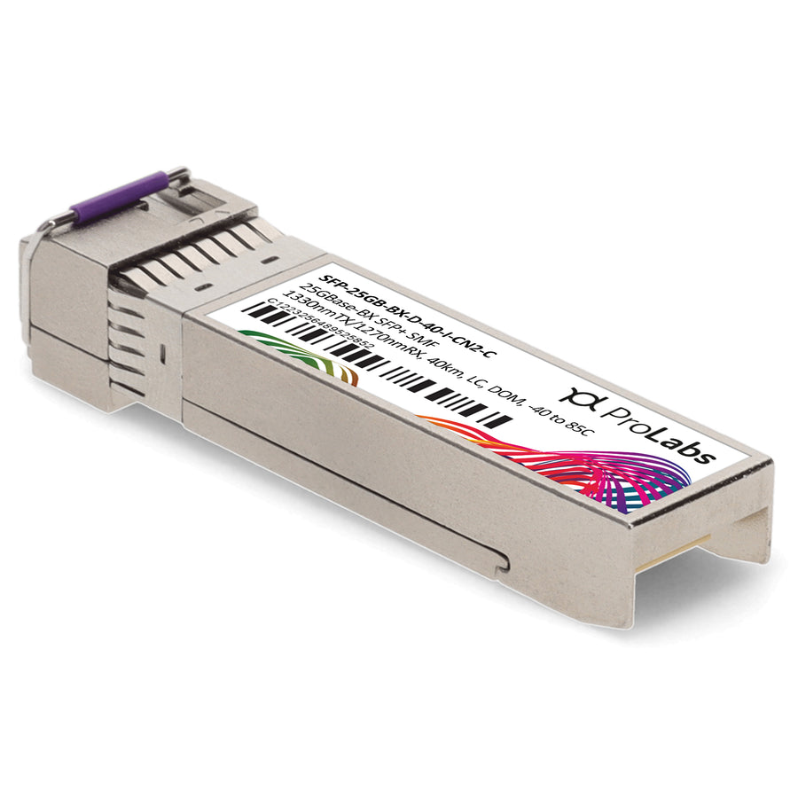 Prolabs Ciena Compatible TAA 25GBase-BX SFP28 Transceiver (SMF, 1310nmTx/1270nmRx, 40km, LC, DOM, -40 to 85C)