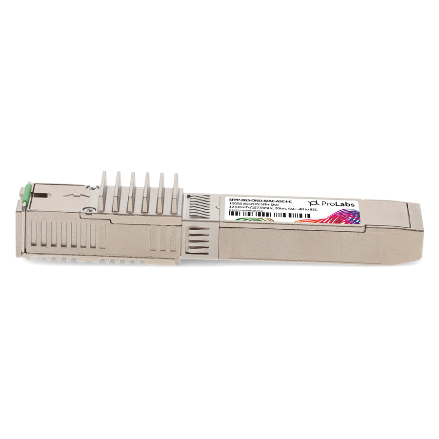 Prolabs MSA and TAA Compliant 9.95Gbs/9.95Gbs XGS PON ONU SFP+ Stick with MAC (SMF, 1270nmTx/1577nmRx, ASC, -40 to 85C)