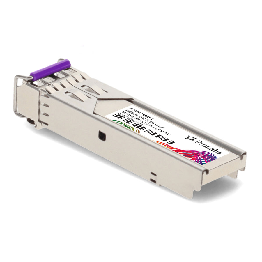 Prolabs Ciena XCVR-C70D49 Compatible TAA 10GBase-CWDM SFP+ Transceiver (SMF, 1490nm, 70km, LC, DOM)