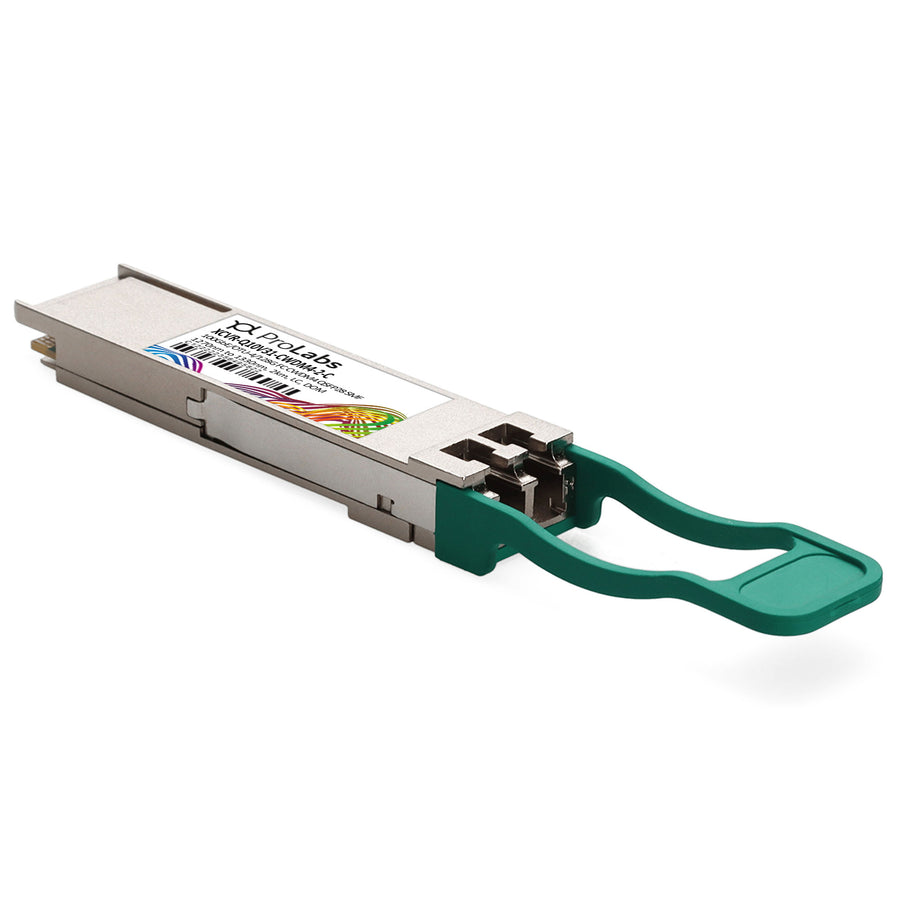 Prolabs Ciena XCVR-Q10V31-CWDM4-2 Compatible TAA 100GbE/OTU-4/128G FC CWDM4 QSFP28 Transceiver (SMF, 1270nm to 1330nm, 2km, LC, DOM)