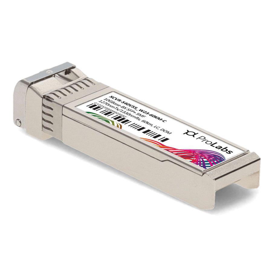 Prolabs Ciena XCVR-S40V55_W23-60KM Compatible TAA 10GBase-BX SFP+ Transceiver (SMF, 1270nmTx/1330nmRx, 60km, LC, DOM, -40 to 85C)