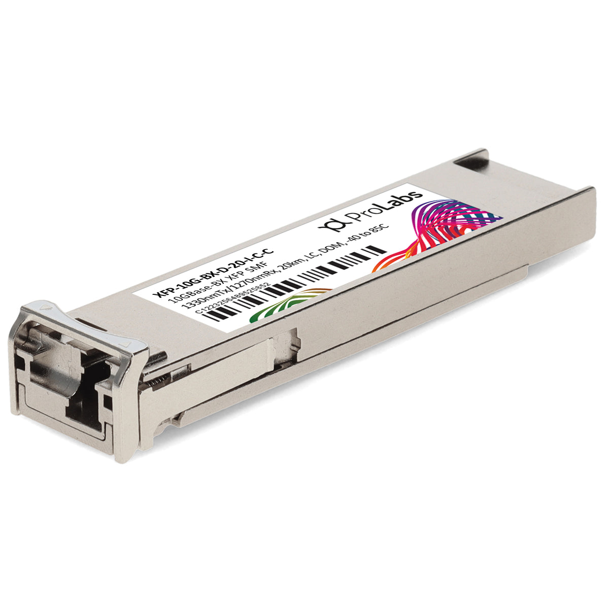 Prolabs Cisco Compatible TAA 10GBase-BX XFP Transceiver (SMF, 1330nmTx/1270nmRx, 20km, LC, DOM, -40 to 85C)