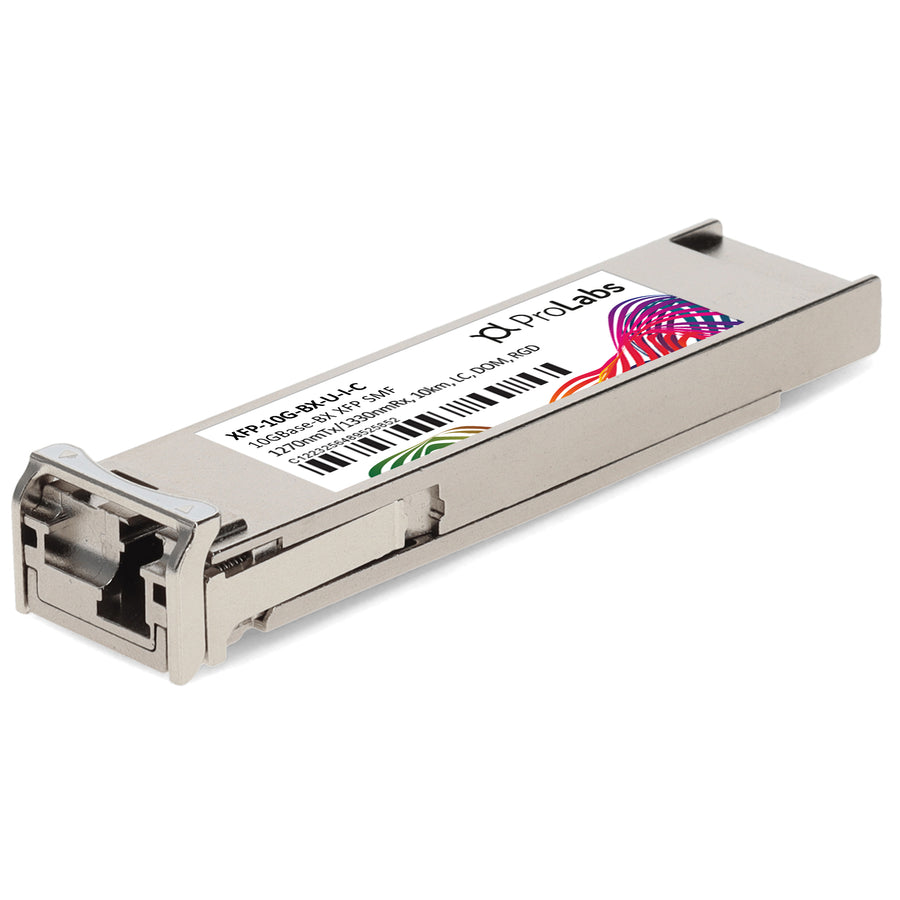 Prolabs MSA and TAA 10GBase-BX XFP Transceiver (SMF, 1270nmTX,1330nmRX, 10km, LC, DOM, -40 to 85C)