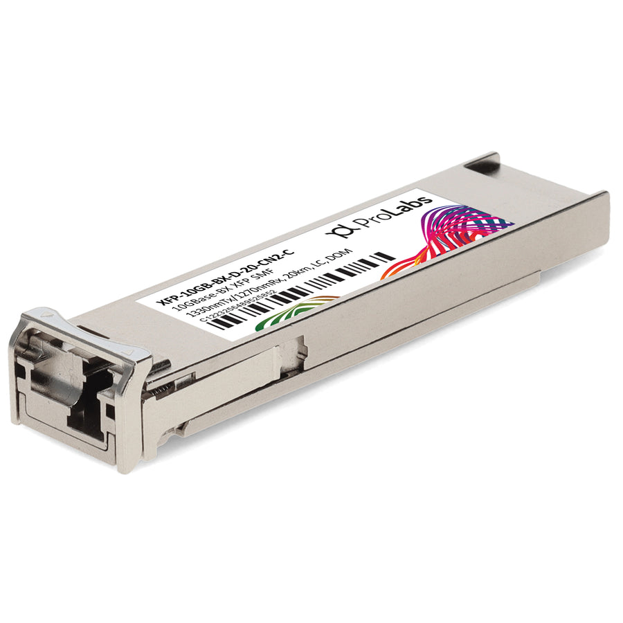 Prolabs Ciena Compatible TAA 10GBase-BX XFP Transceiver (SMF, 1330nmTx/1270nmRx, 20km, LC, DOM)