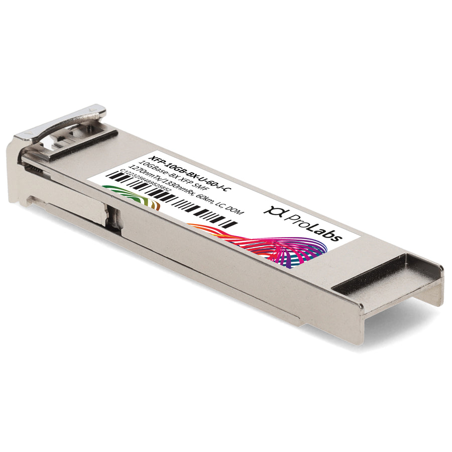 Prolabs Juniper Networks Compatible TAA 10GBase-BX XFP Transceiver (SMF, 1270nmTx/1330nmRx, 60km, LC, DOM)