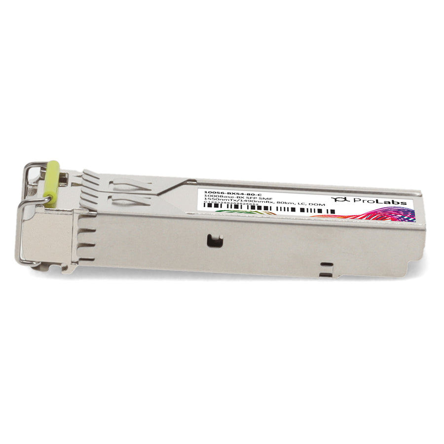 Prolabs Extreme Networks 10056-BX54-80 Compatible TAA 1000Base-BX SFP Transceiver (SMF, 1550nmTx/1490nmRx, 80km, LC, DOM)