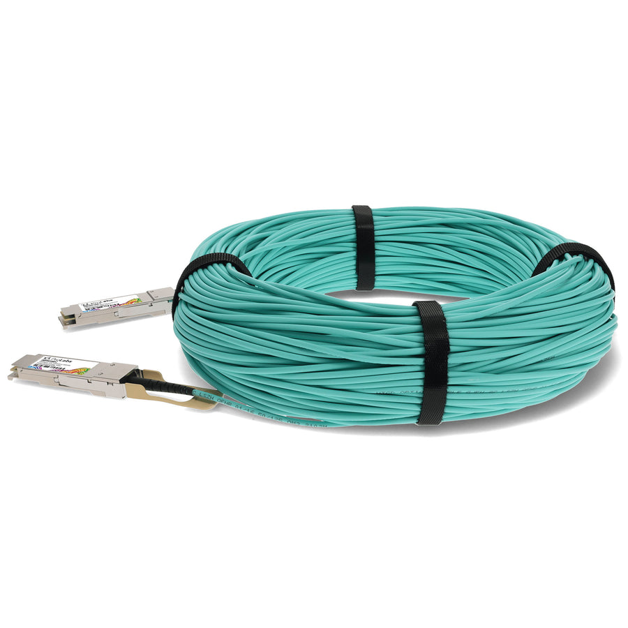 Prolabs Intel 100FRRF1000 Compatible TAA Compliant 100GBase-AOC QSFP28 Omni-Path Architecture Active Optical Cable (850nm, MMF, 100m)