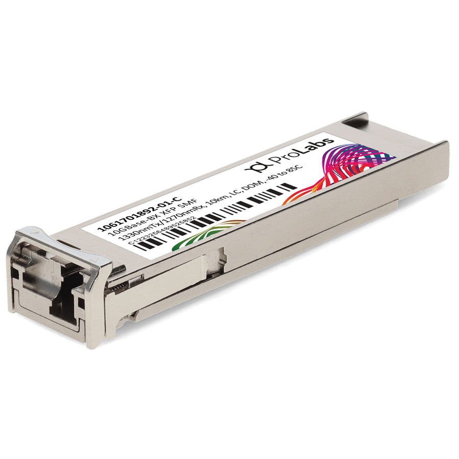 Prolabs ADVA 1061701892-01 Compatible TAA 10GBase-BX XFP Transceiver (SMF, 1330nmTx/1270nmRx, 10km, LC, DOM, -40 to 85C)
