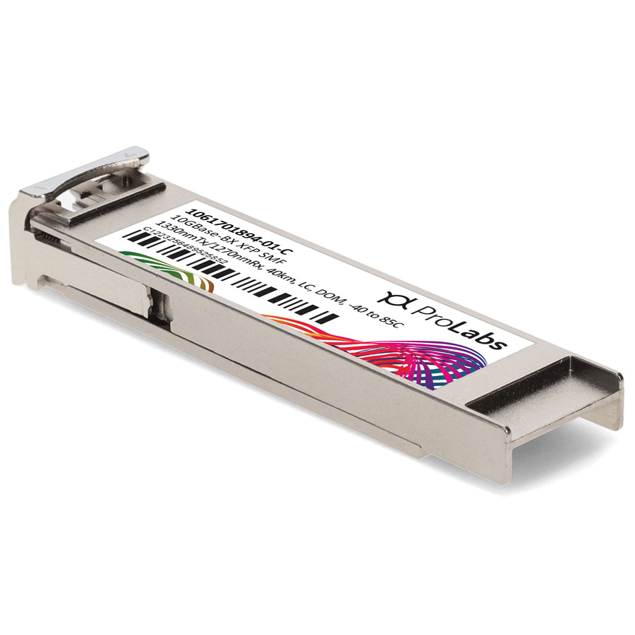 Prolabs ADVA 1061701894-01 Compatible TAA 10GBase-BX XFP Transceiver (SMF, 1330nmTx/1270nmRx, 40km, LC, DOM, -40 to 85C)
