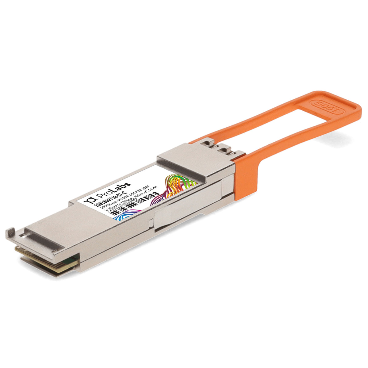 Prolabs ADVA 1061800730-01 Compatible TAA 100GBase-4WDM-40 QSFP28 Transceiver (SMF, 1295nm to 1309nm, 40km, LC, DOM)