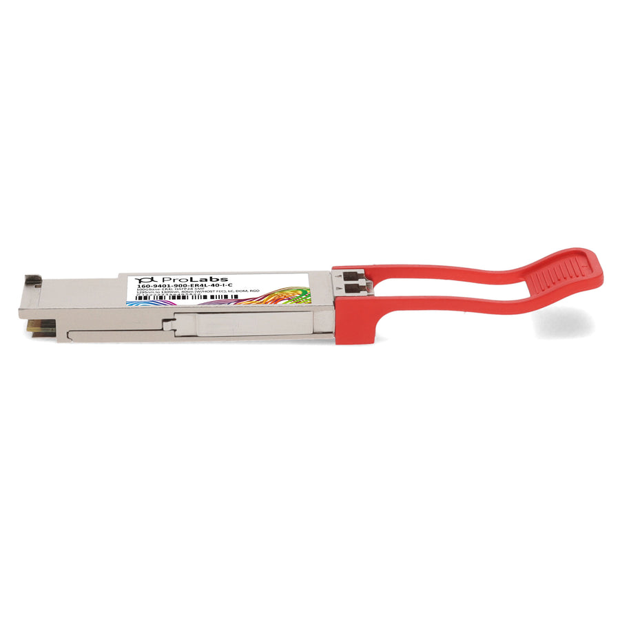 Prolabs Ciena 160-9401-900-ER4L-40-I Compatible TAA 100GBase-ER4L QSFP28 Transceiver (SMF, 1310nm, LC, DOM, 40km, -40 to 85C)