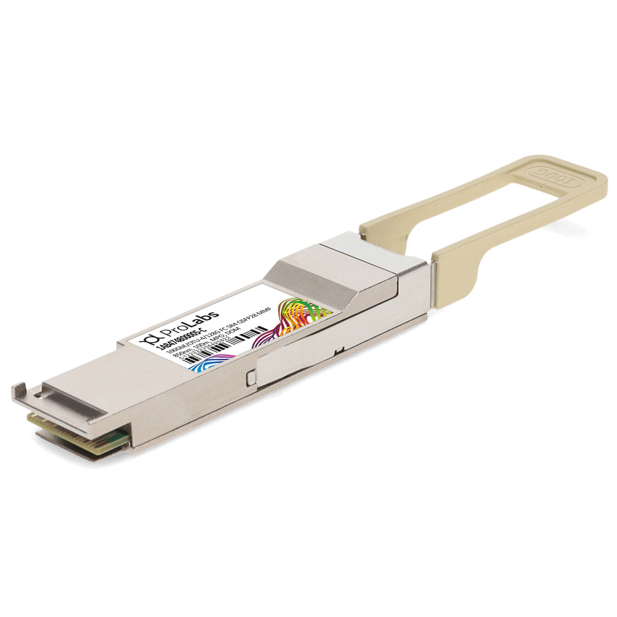 Prolabs Alcatel-Lucent Nokia 1AB474800005 Compatible TAA 100GbE/OTU-4/128G FC Multi-Rate SR4 QSFP28 Transceiver (MMF, 850nm, 100m, MPO, DOM)