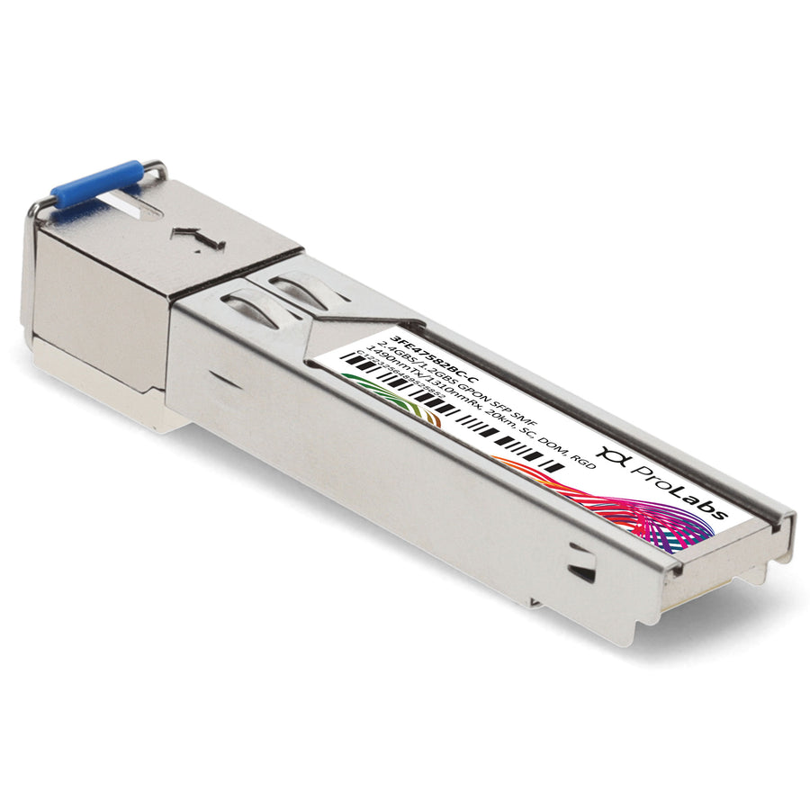 Prolabs Alcatel-Lucent Nokia 3FE47582BC Compatible TAA GPON OLT SFP C+ Transceiver (1490nmTx/1310nmRx, 2.5Gbps/1.25Gbps, 32dBm, SC, Rugged)
