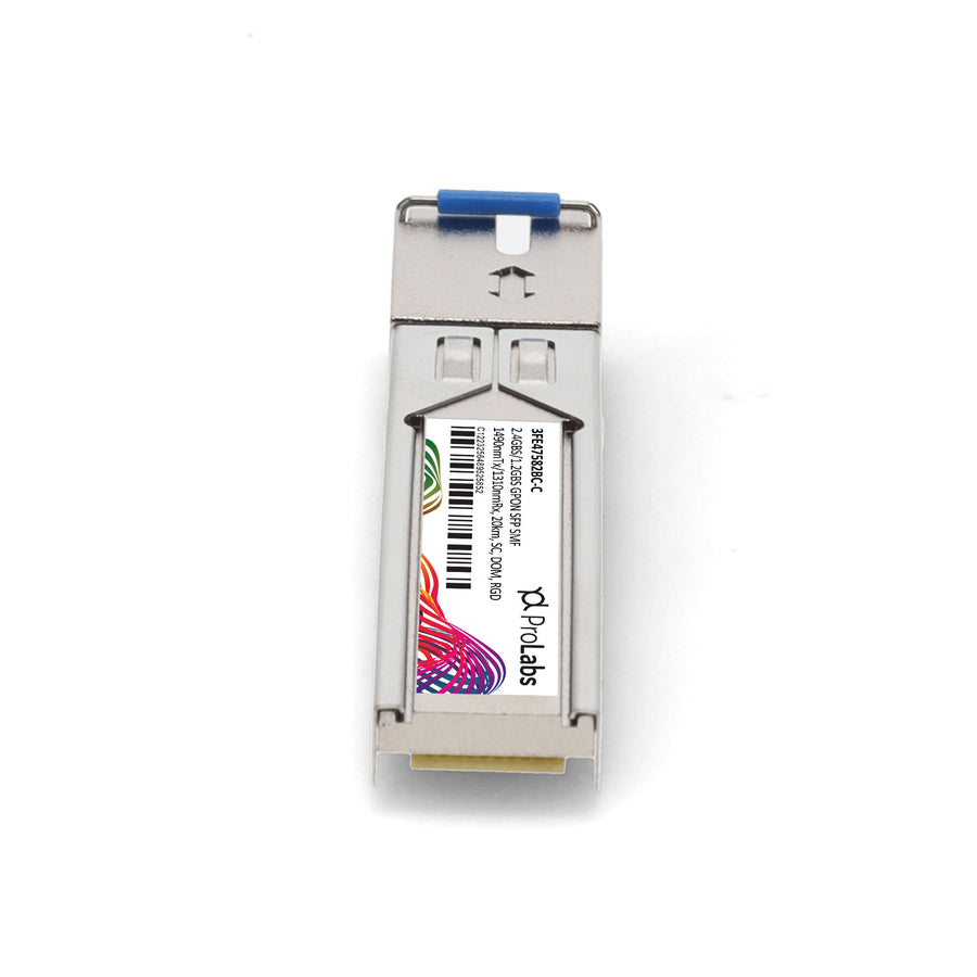 Prolabs Alcatel-Lucent Nokia 3FE47582BC Compatible TAA GPON OLT SFP C+ Transceiver (1490nmTx/1310nmRx, 2.5Gbps/1.25Gbps, 32dBm, SC, Rugged)