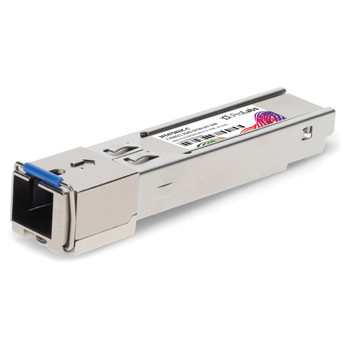 Prolabs Alcatel-Lucent Nokia 3FE47582JC Compatible TAA GPON OLT SFP C++ Transceiver (1490nmTx/1310nmRx, 2.5Gbps/1.25Gbps, 39dBm, SC, -40 to 85C)