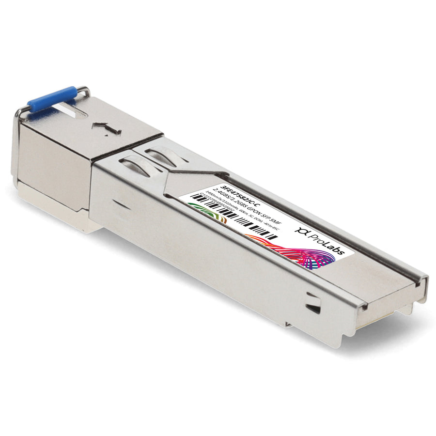 Prolabs Alcatel-Lucent Nokia 3FE47582JC Compatible TAA GPON OLT SFP C++ Transceiver (1490nmTx/1310nmRx, 2.5Gbps/1.25Gbps, 39dBm, SC, -40 to 85C)