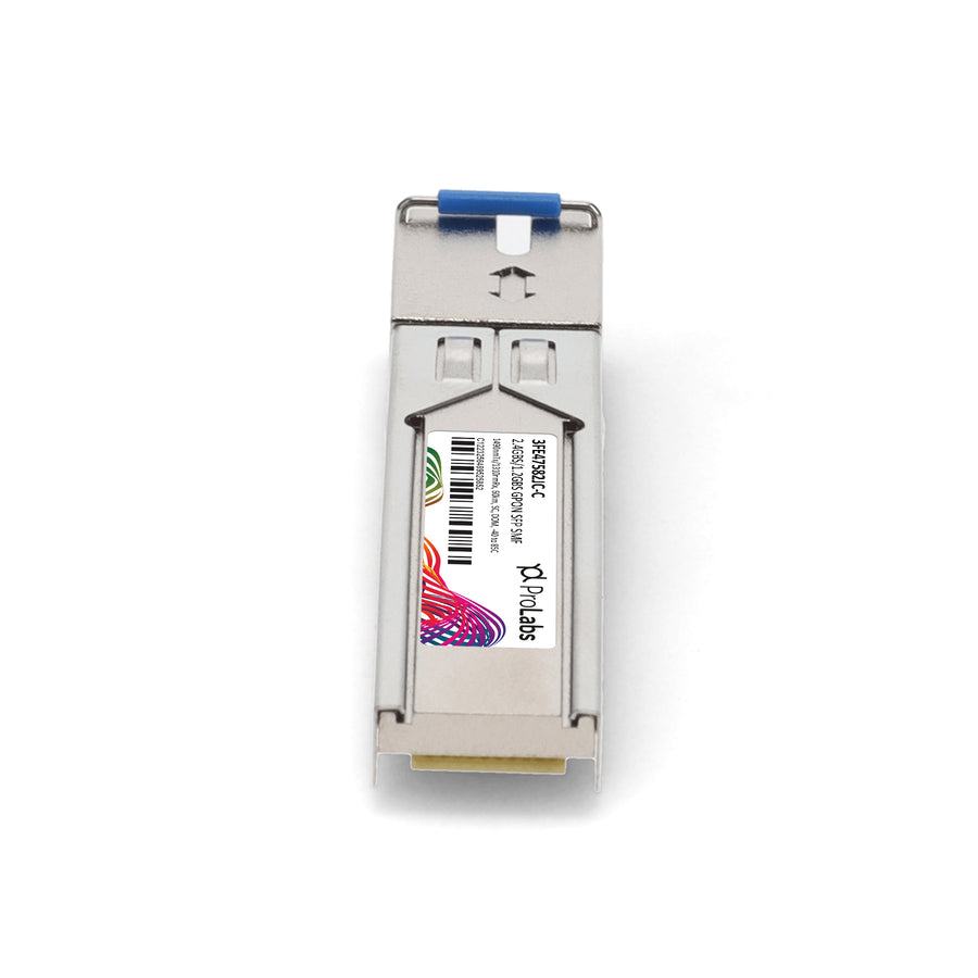 Prolabs Alcatel-Lucent Nokia 3FE47582JC Compatible TAA GPON OLT SFP C++ Transceiver (1490nmTx/1310nmRx, 2.5Gbps/1.25Gbps, 39dBm, SC, -40 to 85C)