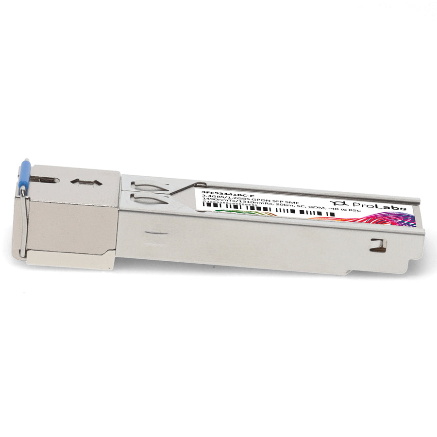Prolabs Alcatel-Lucent Nokia 3FE53441BC Compatible TAA 2.4Gbs/1.2Gbs-C+ SFP Transceiver (SMF, 1490nmTx/1310nmRx, 20km, SC, DOM, -40 to 85C)
