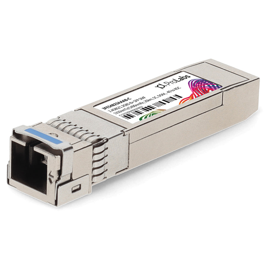 Prolabs Alcatel-Lucent Nokia 3FE54823AAAB Compatible TAA 2.4Gbs/1.2Gbs-B+ SFP Transceiver (SMF, 1310nmTx/1490nmRx, 20km, SC, DOM, -40 to 85C)