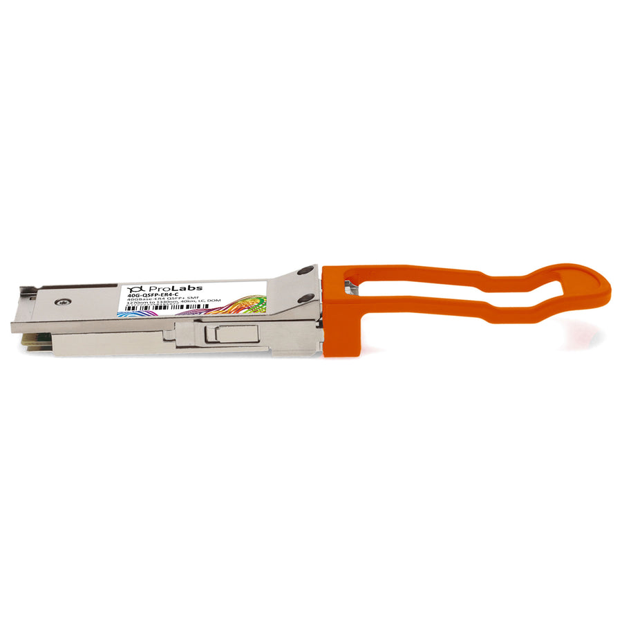 Prolabs Brocade (Formerly) 40G-QSFP-ER4 Compatible TAA 40GBase-ER4 QSFP+ Transceiver (SMF, 1270nm to 1330nm, 40km, LC, DOM)