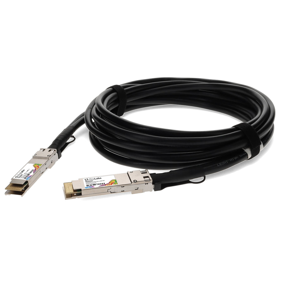 Prolabs Dell 470-ACUN Compatible TAA Compliant 200GBase-CU QSFPDD Direct Attach Cable (Passive Twinax, 2m)