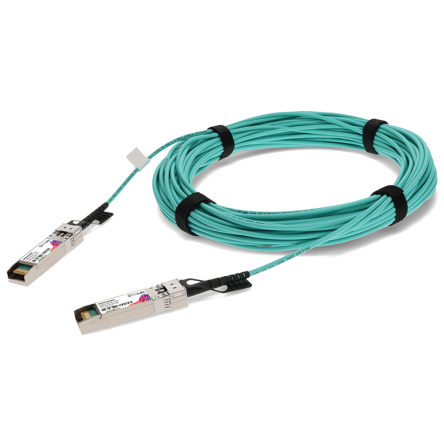 Prolabs IBM 90Y9436-AOC20M Compatible TAA Compliant 10GBase-AOC SFP+ to SFP+ Active Optical Cable (850nm, MMF, 20m)