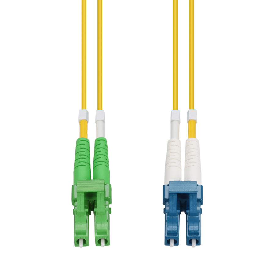  25m ALC to LC Yellow OS2 Duplex LSZH SMF Fiber Patch Cable