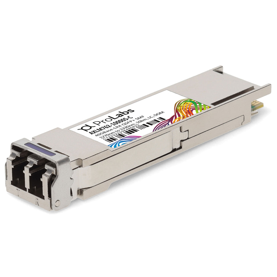 Prolabs Netgear AXLM762-10000S Compatible TAA 40GBase-LR4 QSFP+ Transceiver (SMF, 1270nm to 1330nm, 10km, LC, DOM)