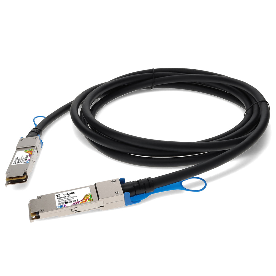 Prolabs Arista Networks C-Q200-Q200-1M Compatible TAA Compliant 200GBase-CU QSFP56 Direct Attach Cable (Passive Twinax 1m)