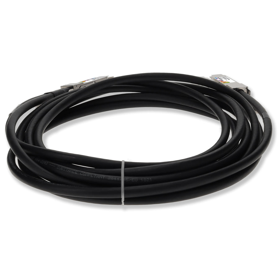 Prolabs Arista Networks CAB-D-2Q-400G-2M Compatible TAA Compliant 400GBase-CU QSFP-DD 400G to 2xQSFP56 200G PAM-4 Direct Attach Cable (Passive Twinax, 2m)