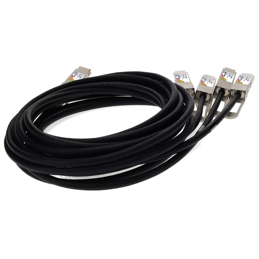 Prolabs Arista Networks CAB-D-4Q-400G-2M Compatible TAA Compliant 400GBase-CU QSFP-DD 400G to 4xQSFP56 100G PAM-4 Direct Attach Cable (Passive Twinax, 2m)