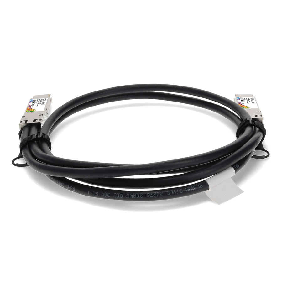 Prolabs Arista Networks CAB-D-D-400G-3M Compatible TAA Compliant 400GBase-CU QSFPDD Direct Attach Cable (Passive Twinax, 3m)