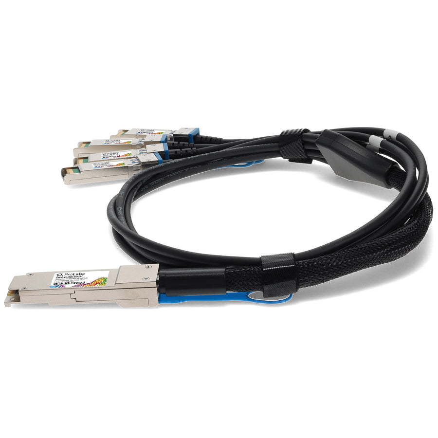 Prolabs Arista Networks CAB-Q-4S-100G-5M-FS Compatible TAA Compliant 100GBase-CU QSFP28 to 4xSFP28 Direct Attach Cable Full Split (Passive Twinax, 5m)
