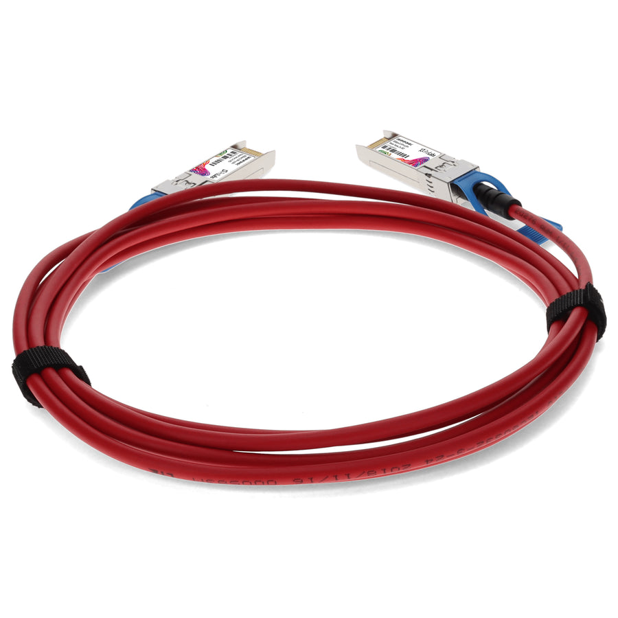 Prolabs Arista Networks CAB-SFP-SFP-2M-RD Compatible TAA Compliant 10GBase-CU SFP+ Direct Attach Cable (Passive Twinax, 2m, Red)