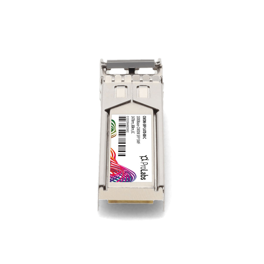 Prolabs Cisco CWDM-SFP-1470-80 Compatible TAA 1000Base-CWDM Fibre Channel SFP Transceiver (SMF, 1470nm, 80km, LC)