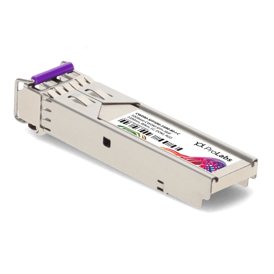 Prolabs Cisco CWDM-SFP10G-1490-80-I Compatible TAA 10GBase-CWDM SFP+ Transceiver (SMF, 1490nm, 80km, LC, DOM, -40 to 85C)