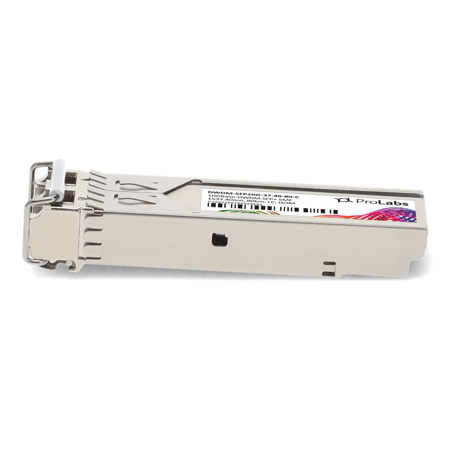 Prolabs Cisco DWDM-SFP10G-37.40-80 Compatible TAA 10GBase-DWDM SFP+ Transceiver C-Band 100GHz (SMF, 1537.40nm, 80km, LC, DOM)