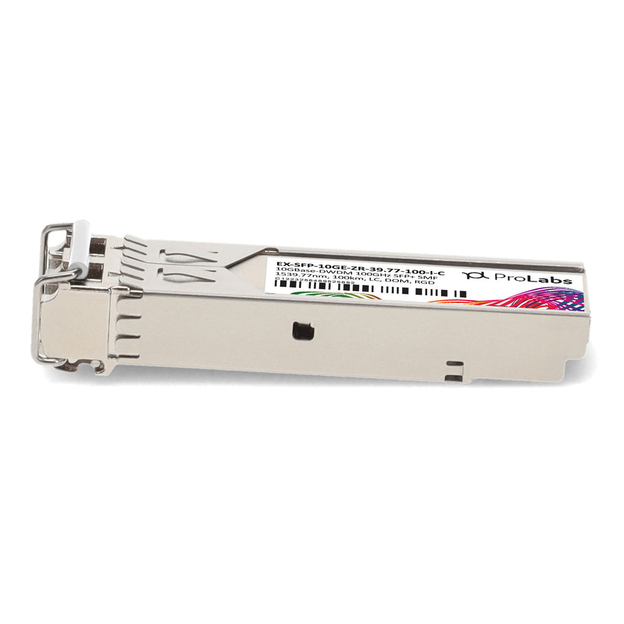 Prolabs Juniper Networks EX-SFP-10GE-ZR-39.77-100-I Compatible TAA 10GBase-DWDM SFP+ Transceiver (SMF, 1539.77nm, 100km, LC, DOM, -40 to 85C)