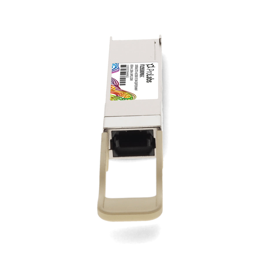 Prolabs Finisar FTLC9555REPM3 Compatible TAA 100GbE/OTU-4/128G FC Multi-Rate SR4 QSFP28 Transceiver (MMF, 850nm, 100m, MPO, DOM)